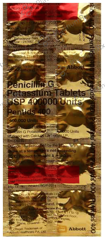 Pentids 400000IU Tablet 10s
