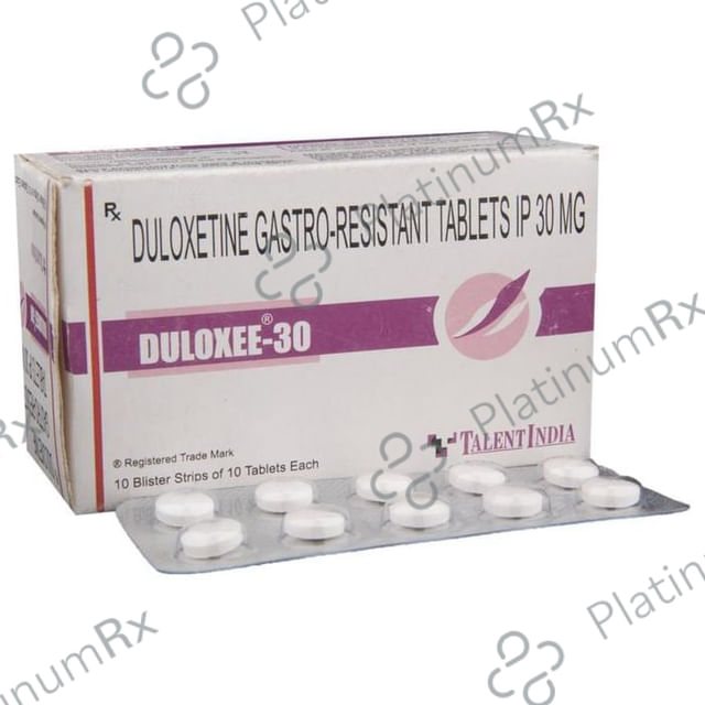 Duloxee 30 Tablet