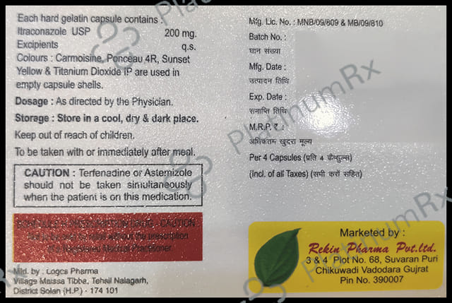 Zicpalm 200mg Capsule 10s