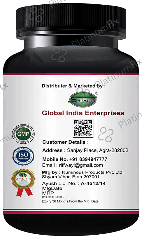 Sabates Slim Sanjevani Capsule 30 capsules