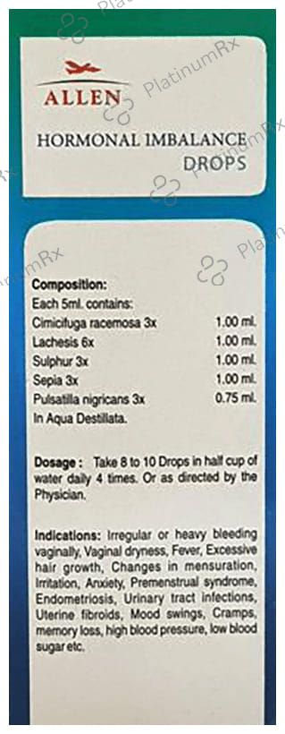 Allen A74 Hormonal Imbalance Drop