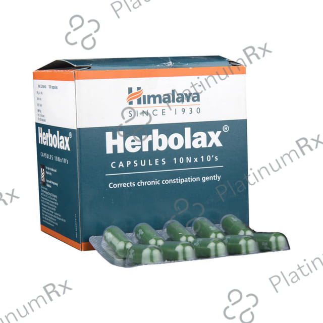 Himalaya Herbolax Capsule 10s
