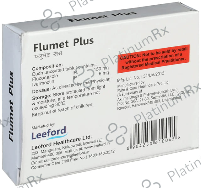 Flumet Plus 150/6mg Tablet 1s