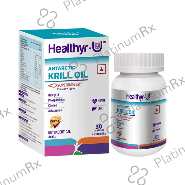 Healthyr U Antarctic Krill Oil Capsule 30s