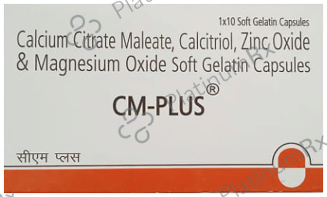CM Plus Soft Gelatin Capsule 10s