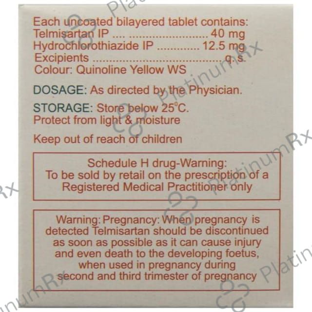 Zitelmi H 12.5/40mg Tablet 10s