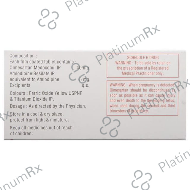 Olsar A 5/40mg Tablet 10s