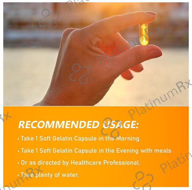 Gym Vitals Omega 3 Fish Oil Soft Gelatin Capsule 100s