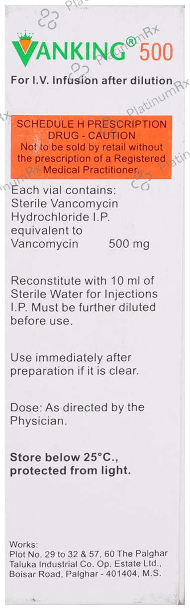 Vanking 500mg Injection 10ml