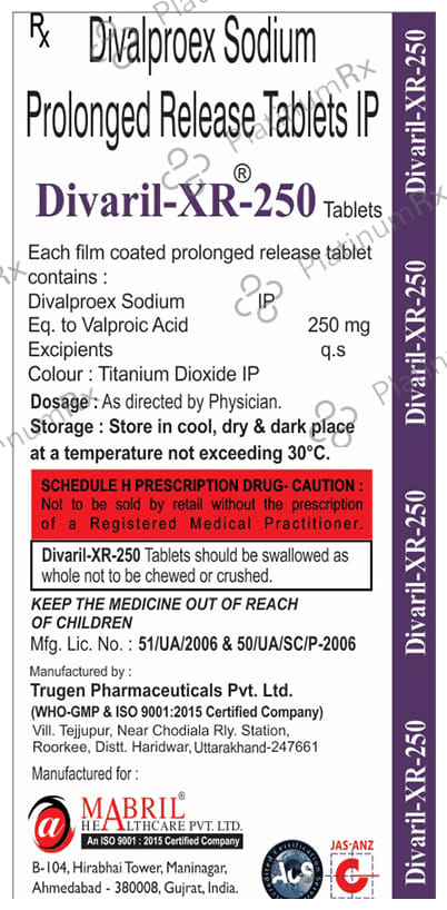 Divaril-XR 250 Tablet
