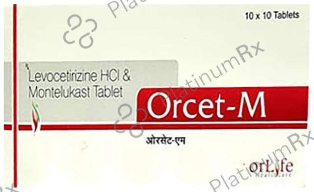 Orcet M 10/5mg Tablet 10s