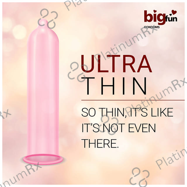 Bigfun Ultra Sensitive Premium Ultra Thin Condom 3s