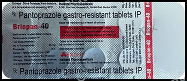 Briopan 40mg Tablet 10s