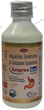 Aciprax Gel Mint Sugar Free 170ml