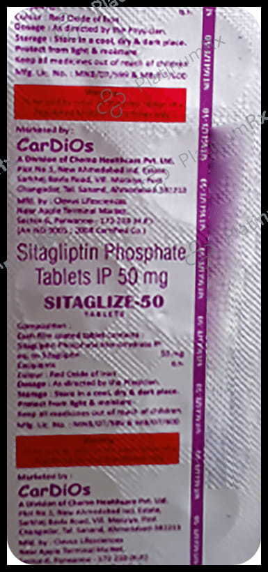 Sitaglize 50 Tablet