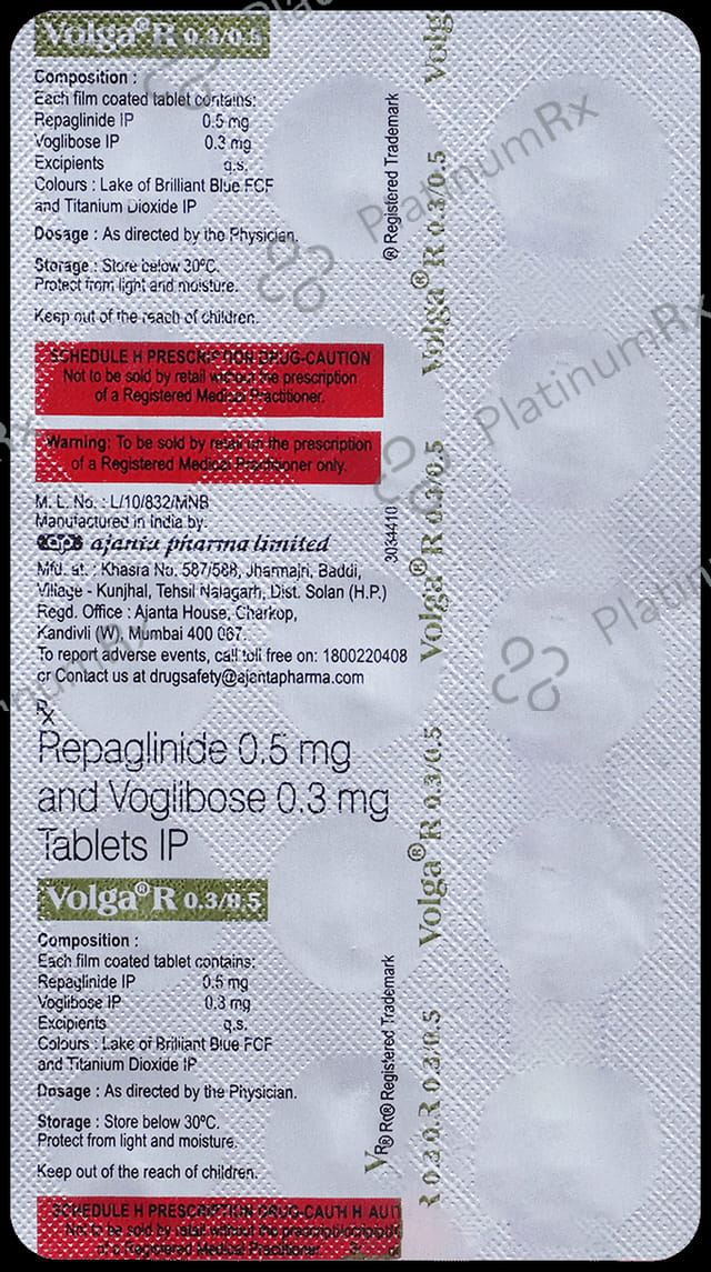 Volga R 0.5/0.3mg Tablet 15s