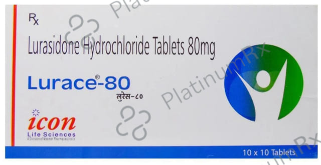 Lurace 80mg Tablet 10s