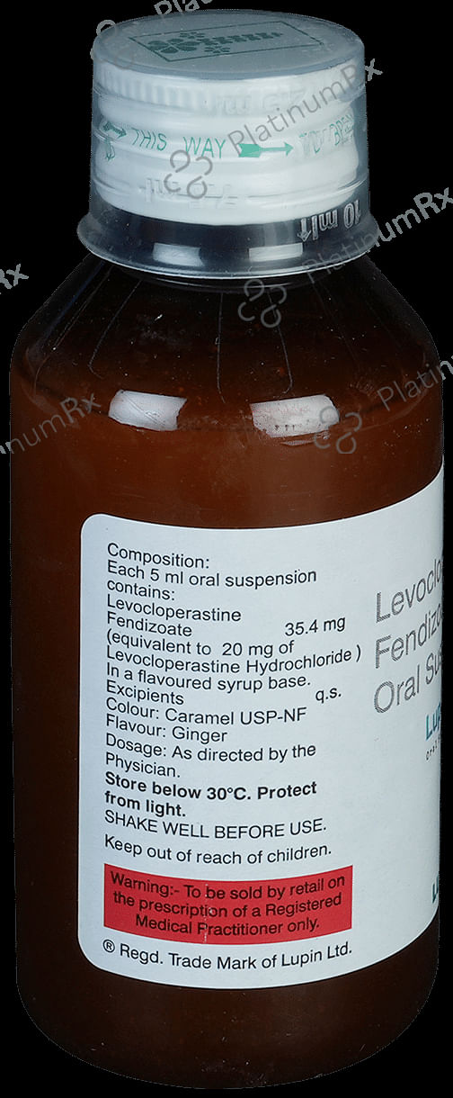 Lupituss 20mg Oral Suspension 100ml