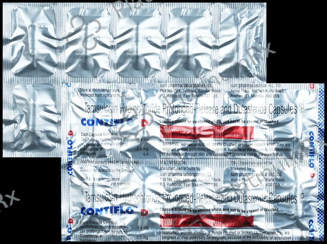 Contiflo D 0.5/0.4mg Capsule PR 10s