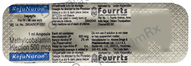 Rejunuron 500mcg Injection 1ml