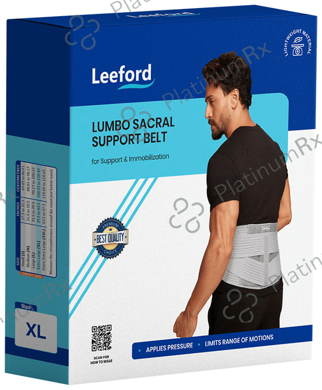 Leeford Lumbo Sacral Support Belt XL
