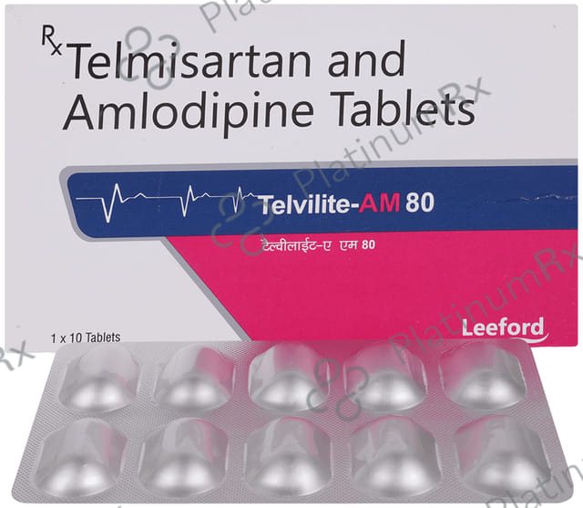 Telvilite AM 80/5mg Tablet 10s