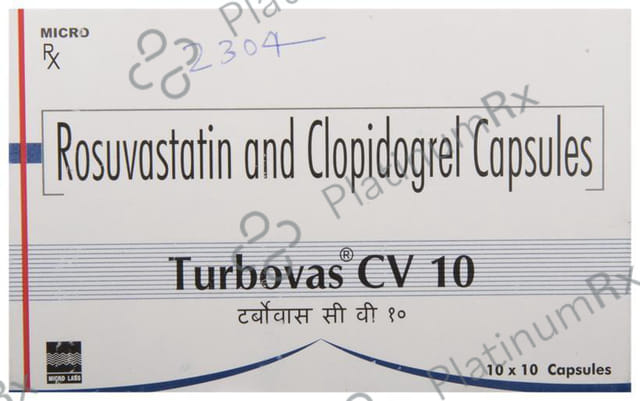 Turbovas CV 10/75mg Capsule 10s