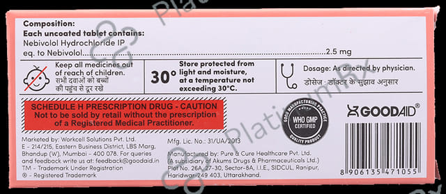 Nebiaid 2.5 Tablet