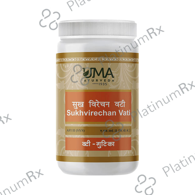 Uma Ayurveda Sukhvirechan Vati 1000 tablets