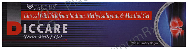 Care US Diccare Pain Relief Gel