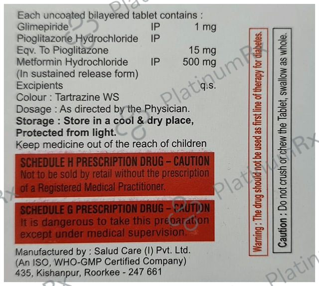 Ruglim PM 1 Tablet SR