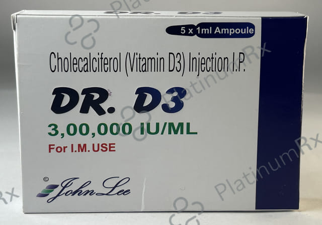 Dr D3 300000IU Injection 1ml