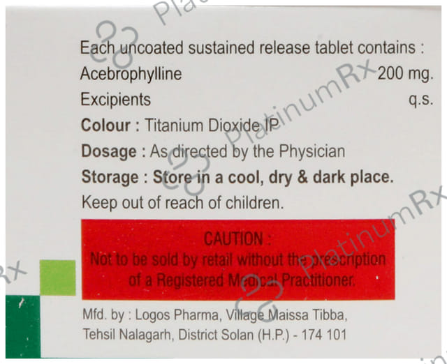 Mybro 200mg Tablet SR 10s