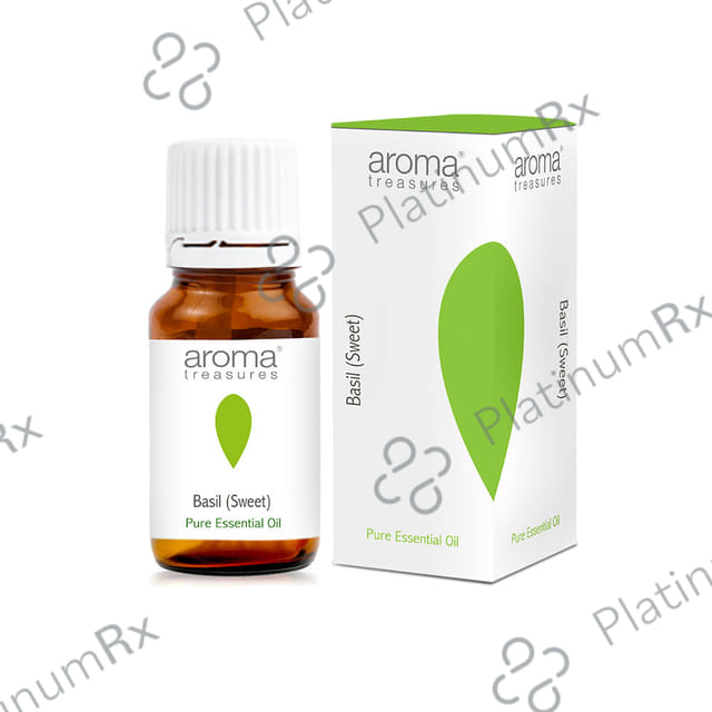 Aroma Treasures Basil (Sweet) Pure Essential Oil