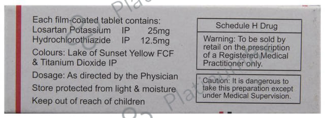 Losanorm H 25/12.5mg Tablet 10s
