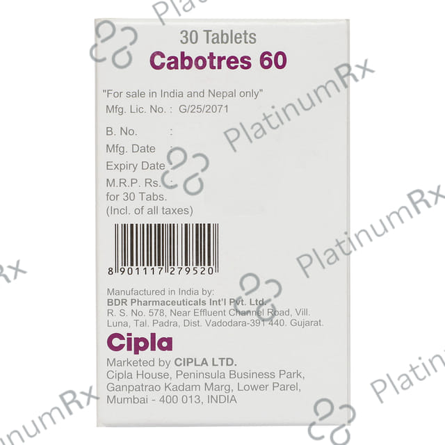 Cabotres 60mg Tablet