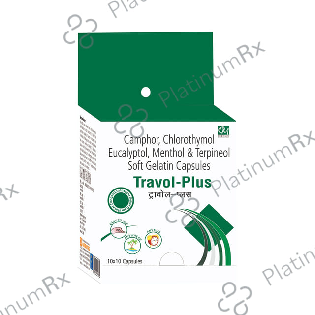 Om Biotec Travol Plus Soft Gelatin Capsule 10s