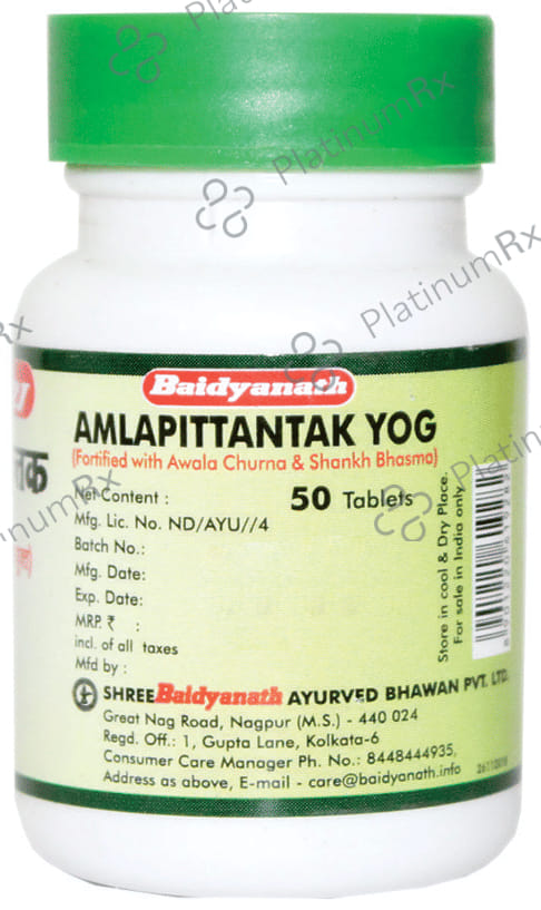 Baidyanath (Nagpur) Amlapittantak Yog 50 tablets
