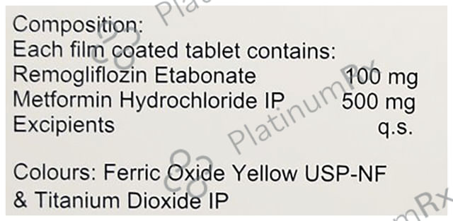 Sgltr M 500/100mg Tablet 10s