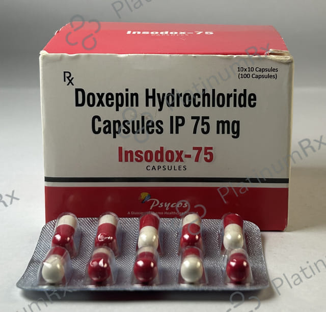 Insodox 75mg Capsule 10s