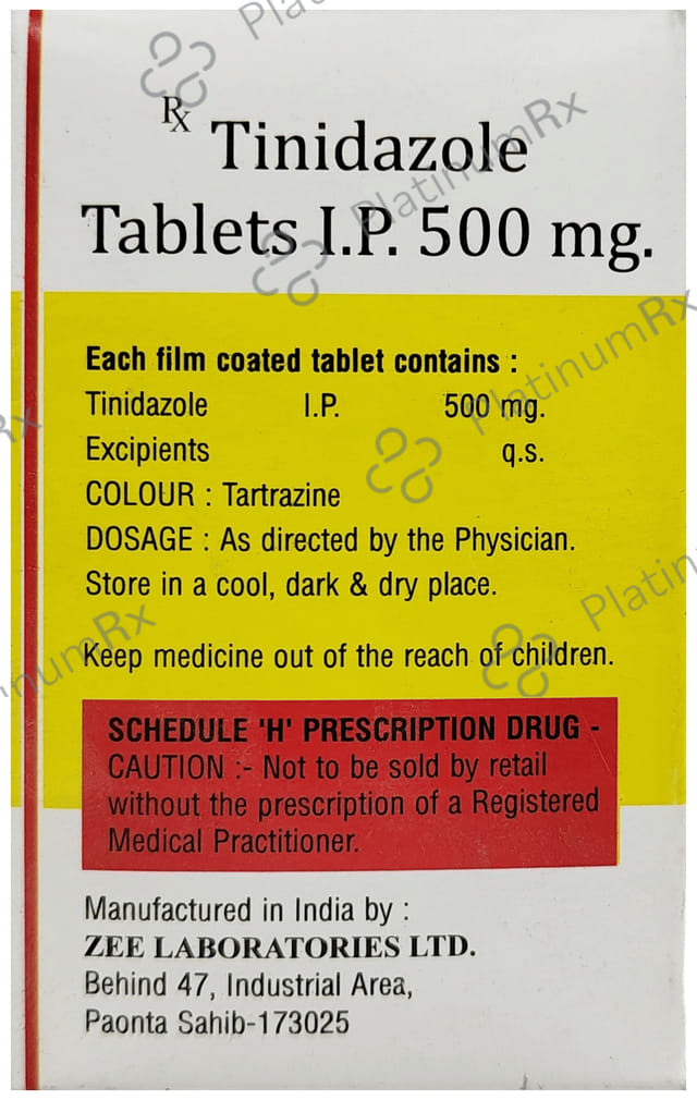Tinizox 500 Tablet