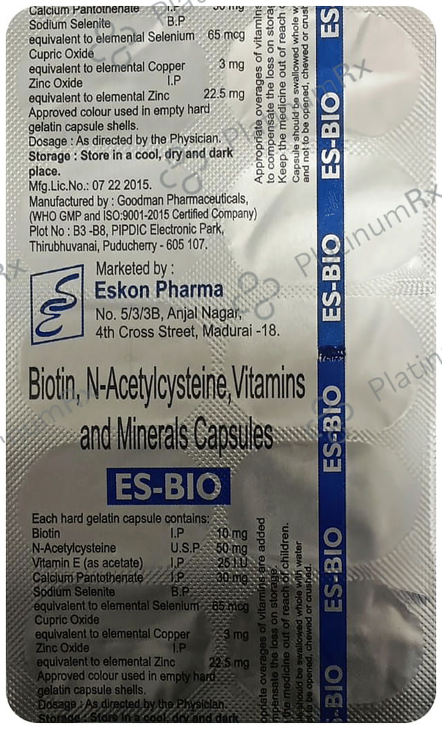 Es Bio Capsule 10s