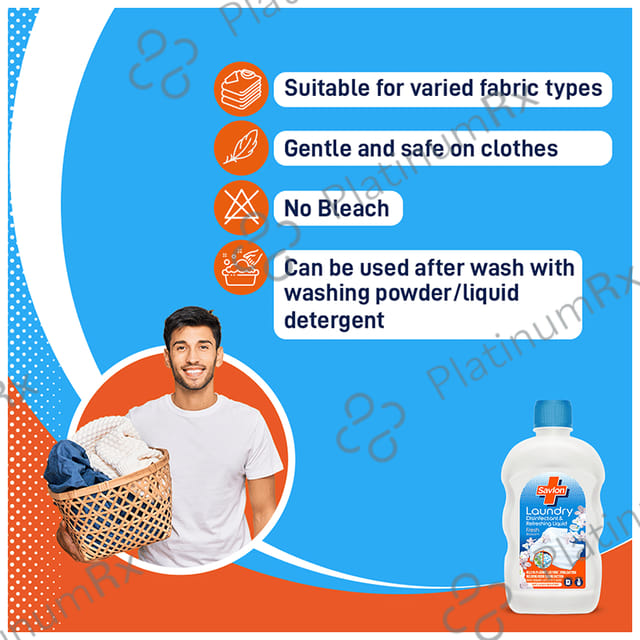 Savlon Laundry Disinfectant & Refreshing Liquid Fresh Blossom 500 ml