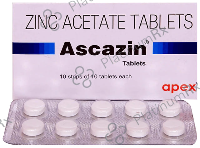 Ascazin 50mg Tablet 10s