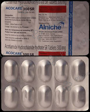 Acocare 300mg Tablet SR 10s