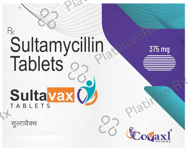 Sultavax 375mg Tablet 10s