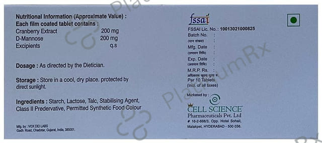 D-Cran Tablet