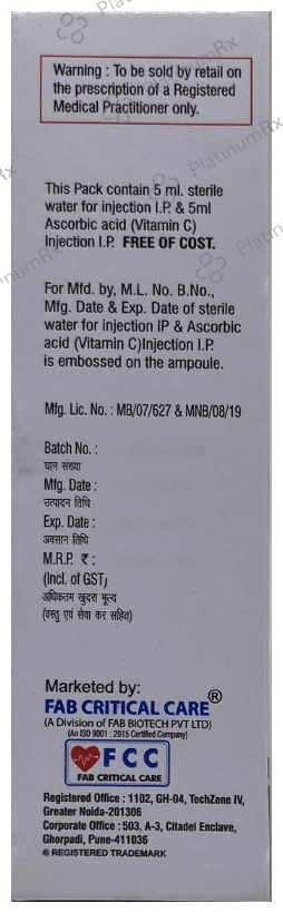 Gythone 600mg Injection