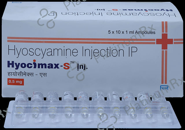 Hyocimax S 0.5mg Injection 10s