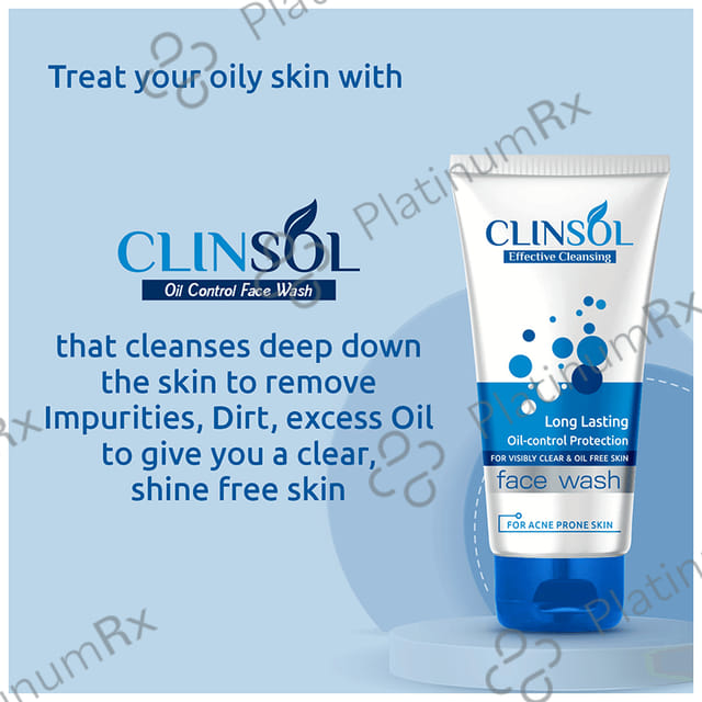 Clinsol Oil Control Face Wash 70gm